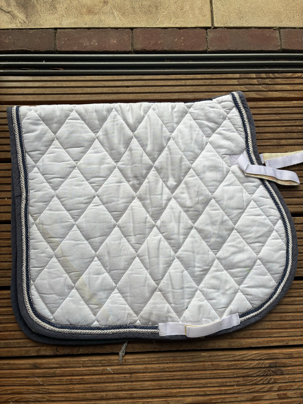 Wit paarden dekje, Full (L), Horsegear, Wit, Dressuurdekje