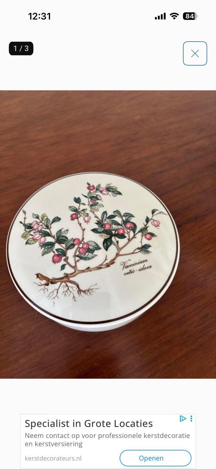 bonbonnière van Villeroy & Boch, Ophalen of Verzenden