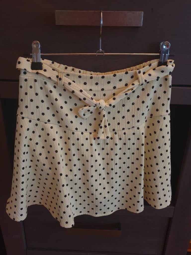 Zgan Zara 152 geel rokje stippen, Kinderen en Baby's, Meisje, Ophalen of Verzenden, Zo goed als nieuw, Zara
