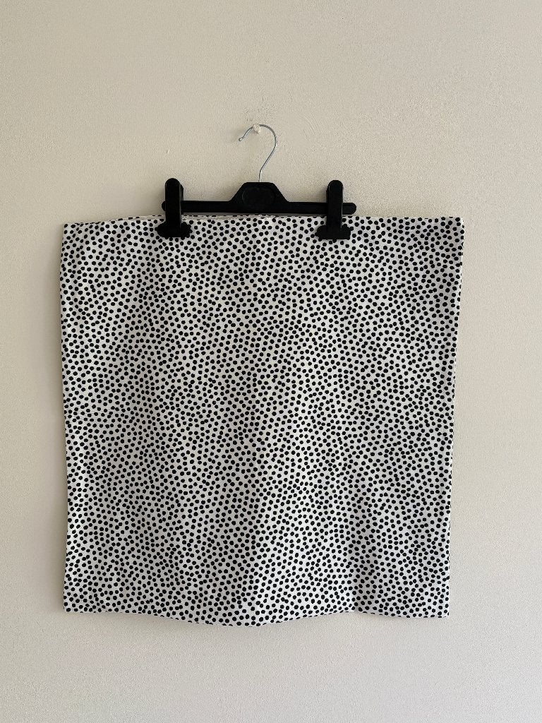 Kussenhoes, wit, stippen, 100% katoen, H&M Home, 50x50 cm, Overige merken, Wasbaar, Wit, Vierkant