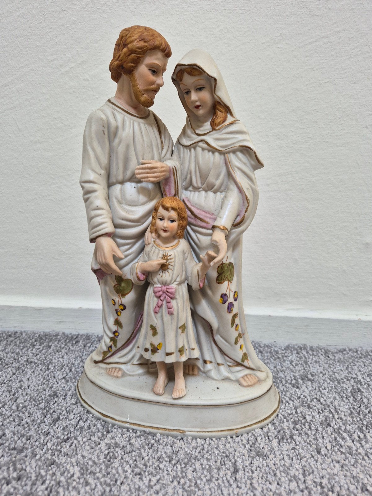 Heilige Familie Beeld - Jozef, Maria en Jezus, Antiek en Kunst, Ophalen of Verzenden