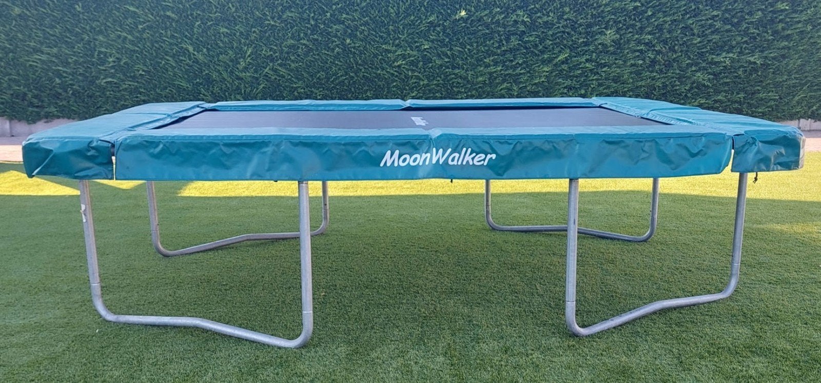 Trampoline moonwalker rechthoek, Kinderen en Baby's, Speelgoed | Buiten | Trampolines, Ophalen, Gebruikt