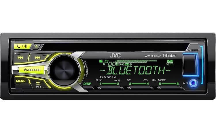 Een losse autoradio JVC KD-DB95BT met Bluetooth&DAB functie, Ophalen of Verzenden, Zo goed als nieuw