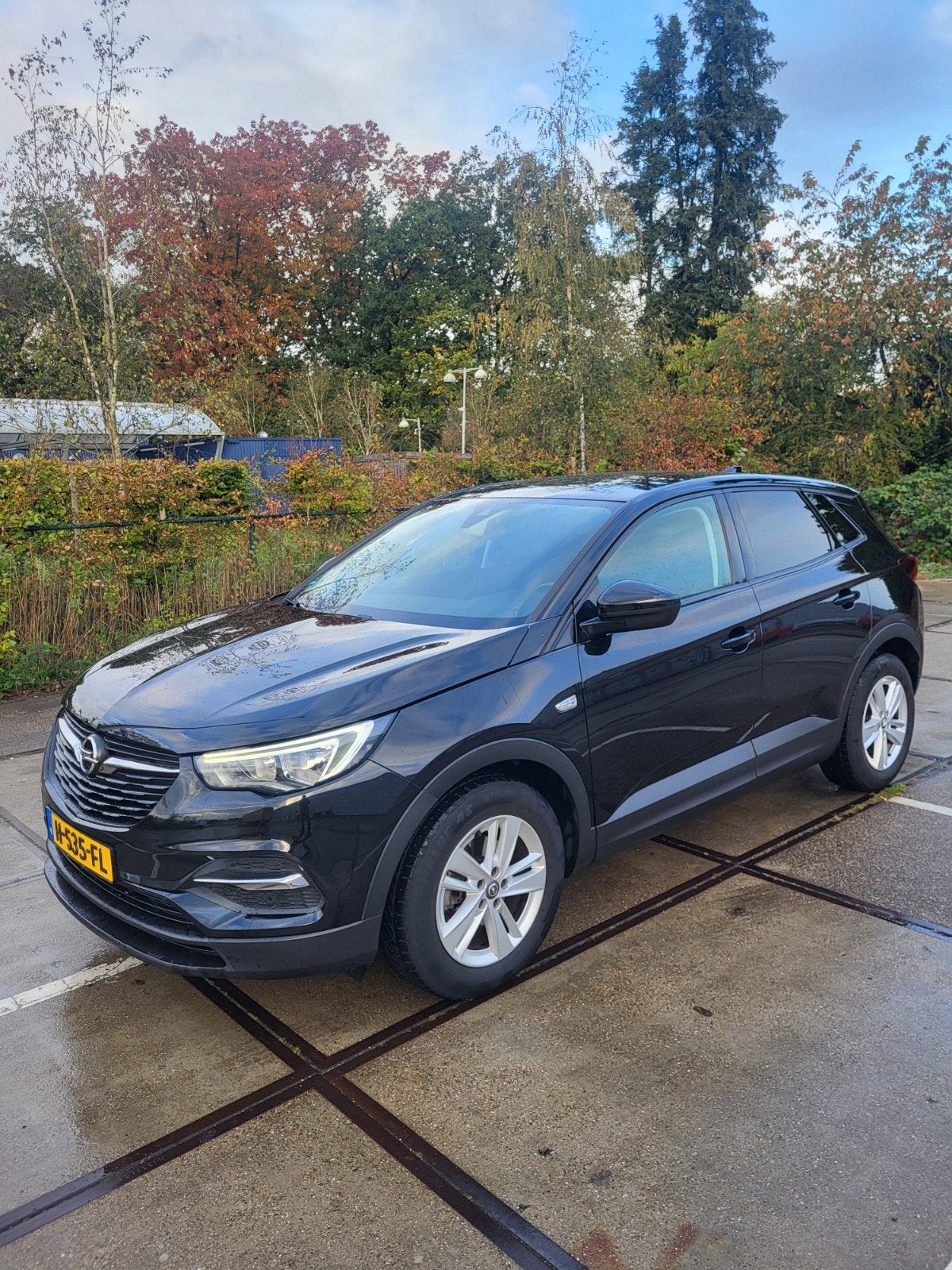 Opel Grandland X 1.2 Turbo 130pk S&S Aut 2020 Zwart, Auto's, 1199 cc, Zwart, Origineel Nederlands, 3 cilinders