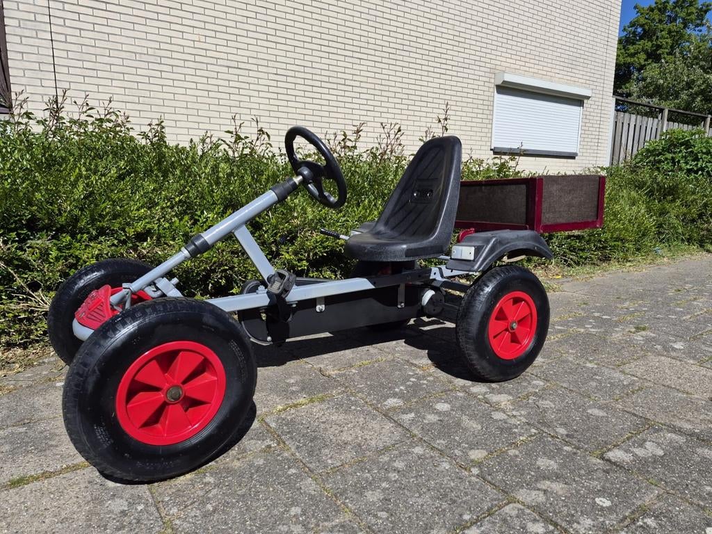 Mammoet skelter met bak en vrijloop!, Ophalen, Gebruikt, Mammoet, Vrijloopautomaat