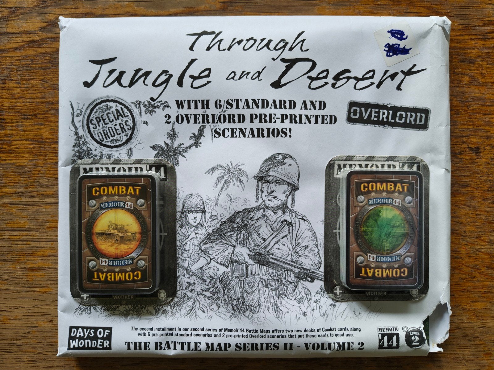 Memoir 44, through jungle and desert - new, Een of twee spelers, Ophalen of Verzenden, Nieuw, Days of Wonder