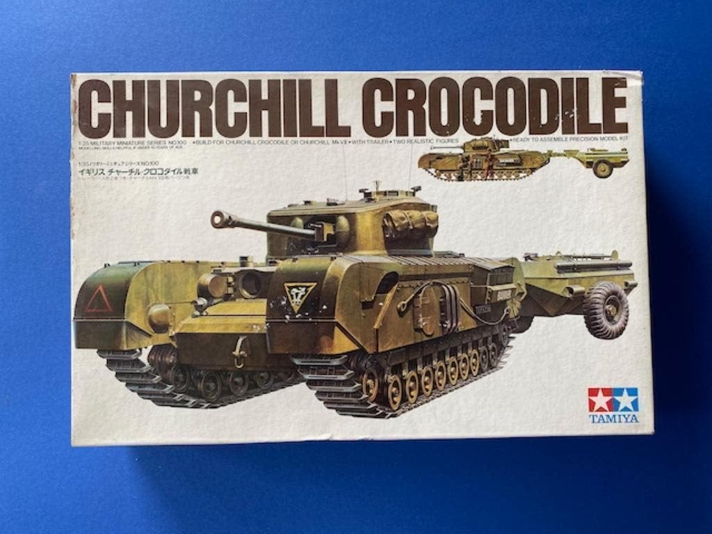 Tamiya	35100	British Churchill Crocodile  	1/35, Verzenden, Nieuw, 1:32 tot 1:50, Italeri