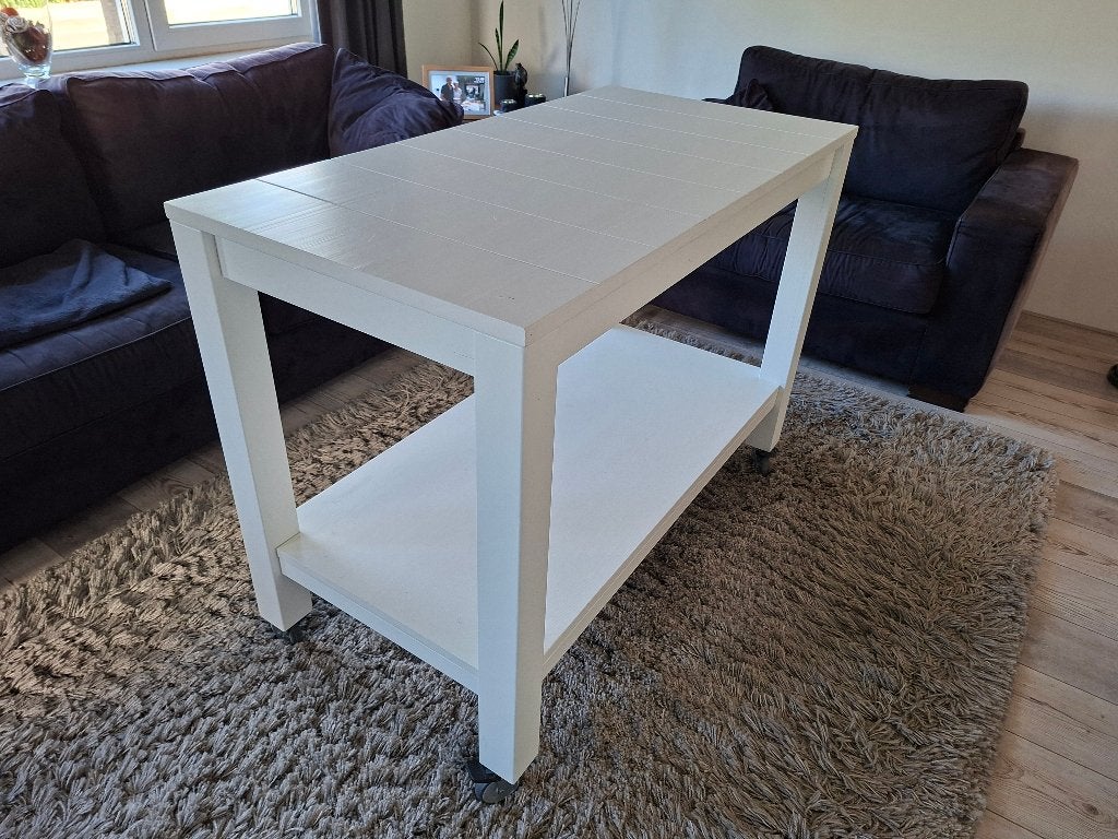 Houten Keukentrolley op Wieltjes - 120x6x90 cm, Ophalen, Gebruikt, Hout, Keukentrolley
