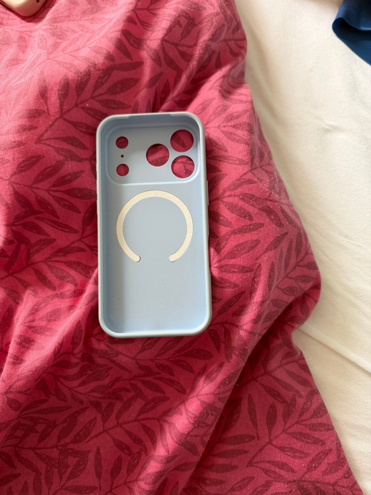Hoesje iphone 17 pro, Ophalen of Verzenden, Nieuw, Hoesje of Tasje, Blauw