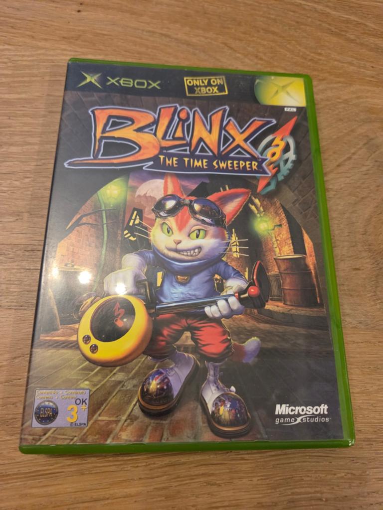 Blinx the time sweeper, Spelcomputers en Games, Games | Xbox Original, 1 speler, Ophalen of Verzenden, Zo goed als nieuw, Vanaf 3 jaar