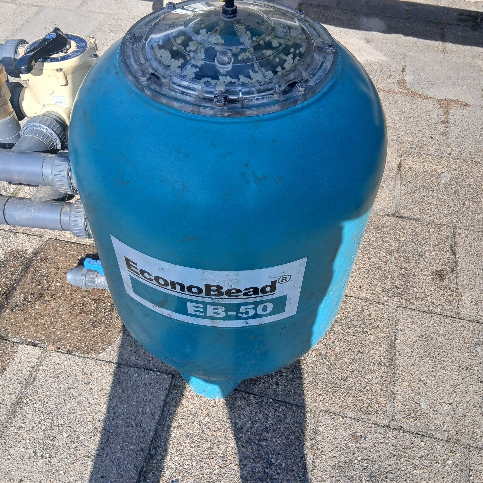 eb 50 beadfilter met blower, Ophalen