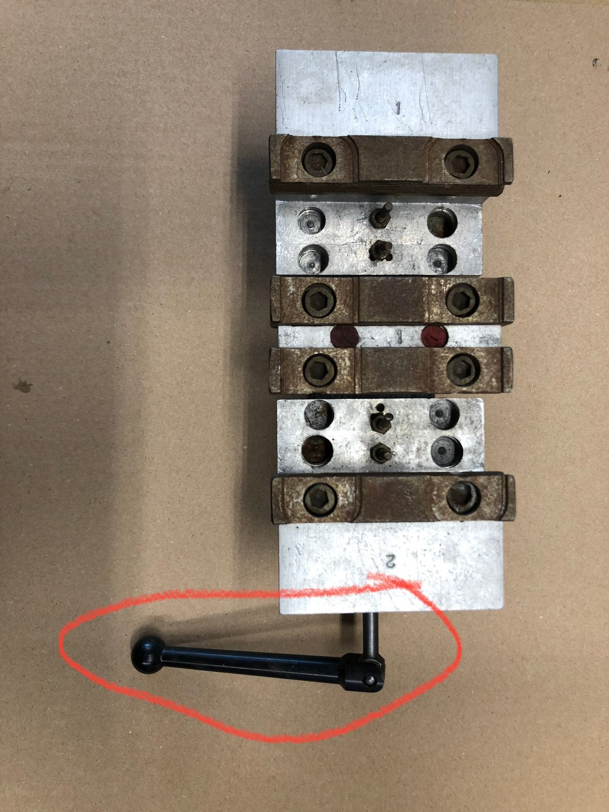 Machineklem, Ophalen of Verzenden, Gebruikt