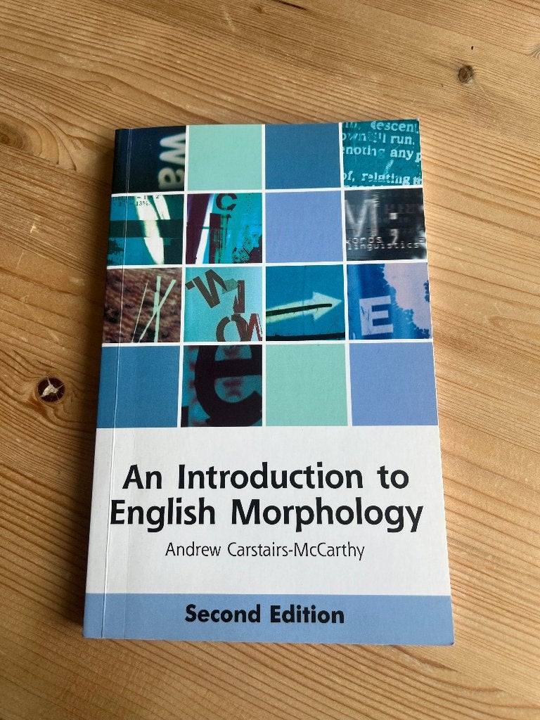 An introduction to english morphology, Ophalen of Verzenden, Alpha, Nieuw, WO