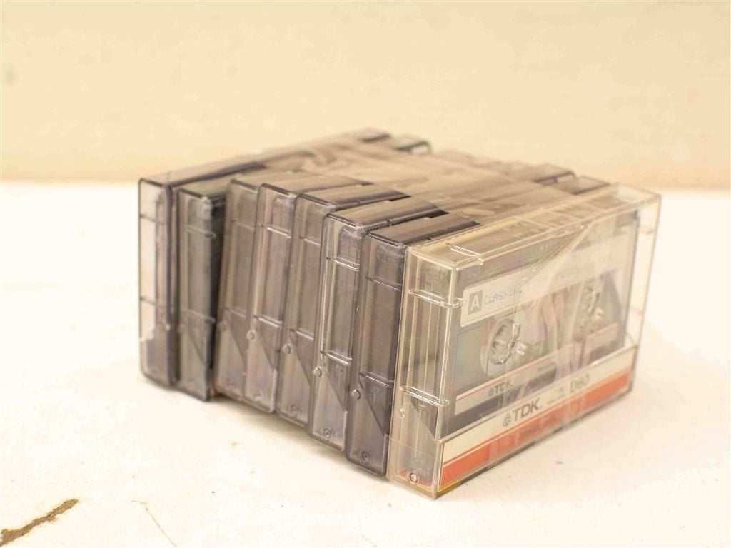 8 TDK cassettebandjes 37815, Ophalen of Verzenden, Gebruikt, Overige genres, 1 bandje