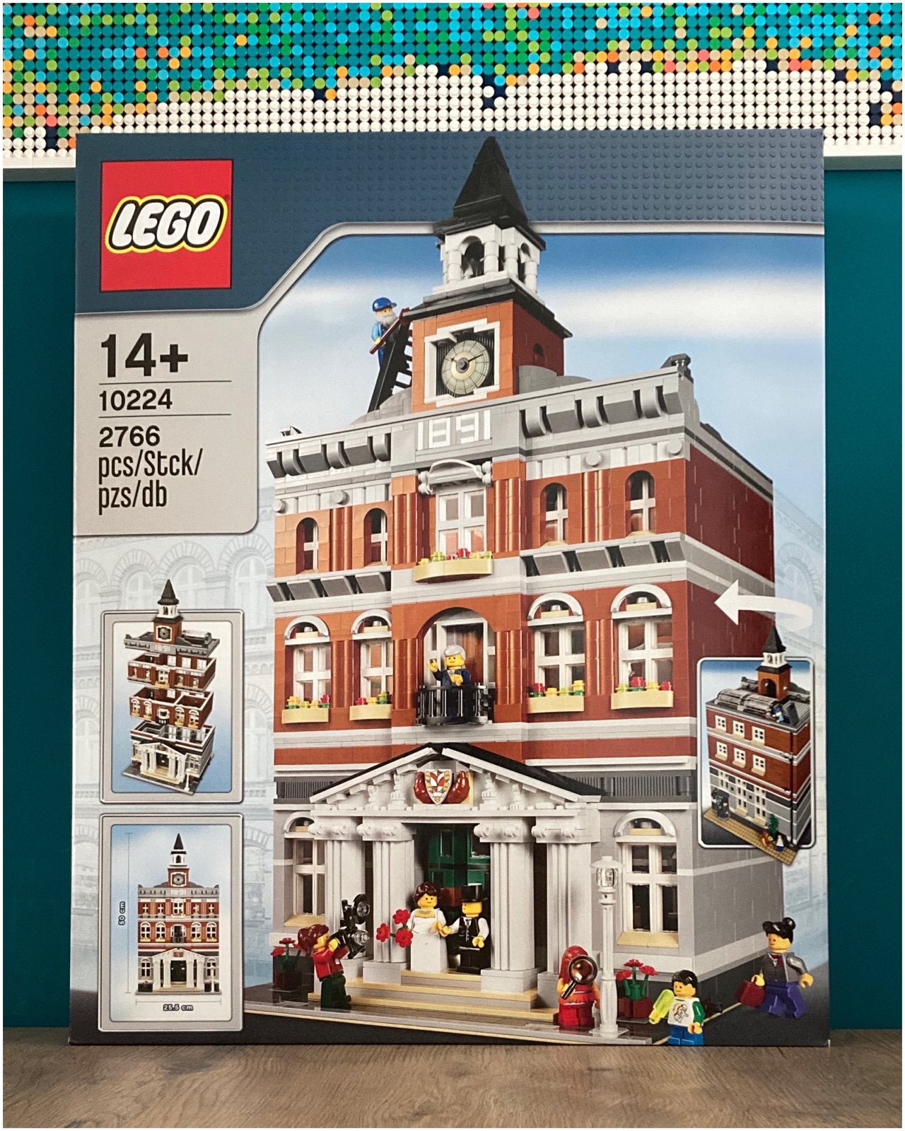Lego 10224 Town Hall (stadhuis), Ophalen, Nieuw