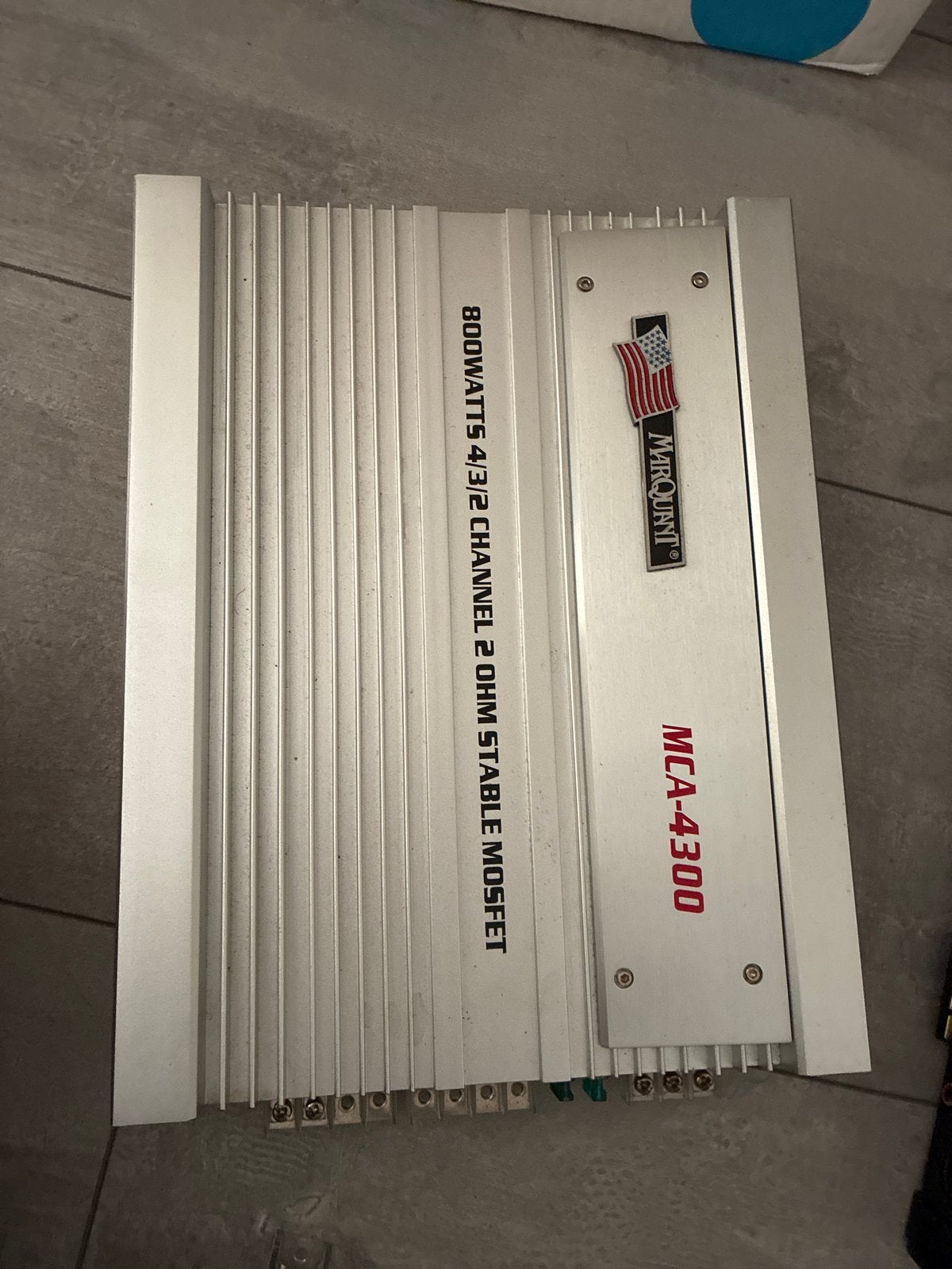 Marquant MCA-4300 800W MOSFET, Ophalen, Gebruikt