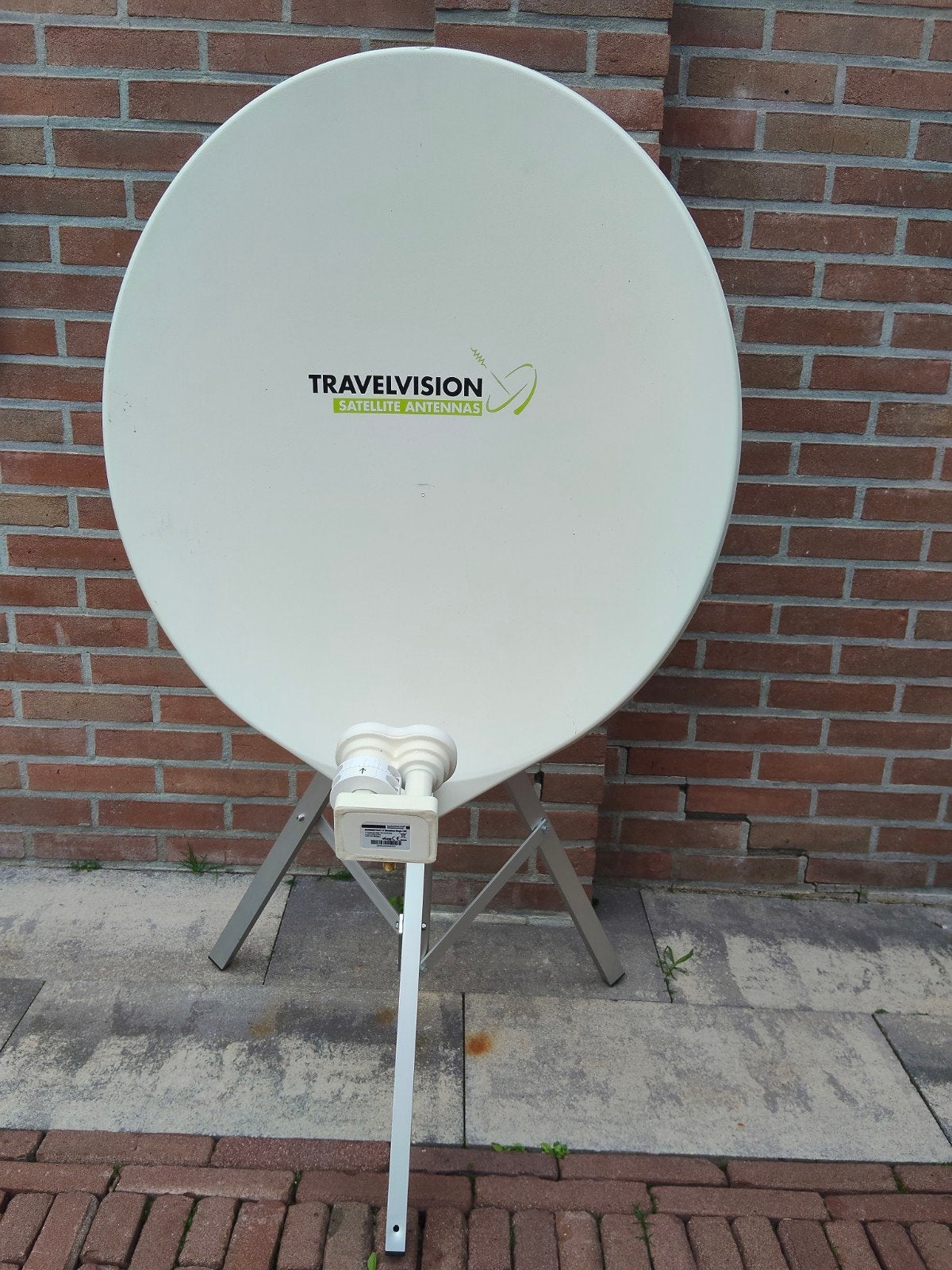 Travelvision schotelantenne camping  kamperen caravan tent, Ophalen of Verzenden, Gebruikt, (Schotel)antenne, Overige merken