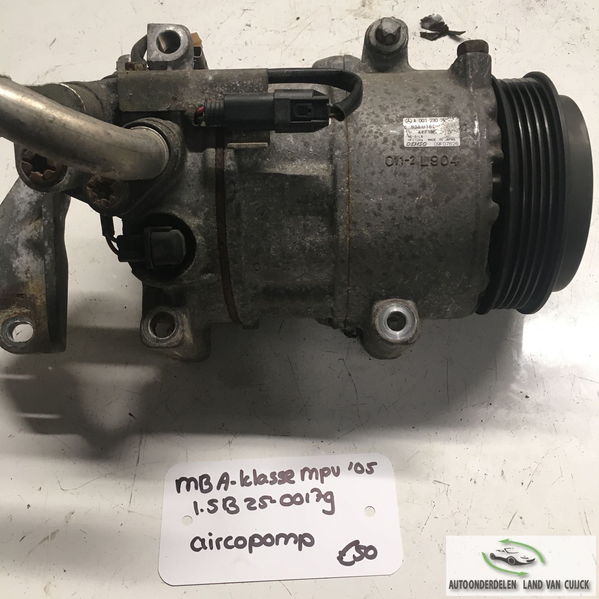 Mercedes A klasse 1.5 B 2005 2500179  Aircopomp