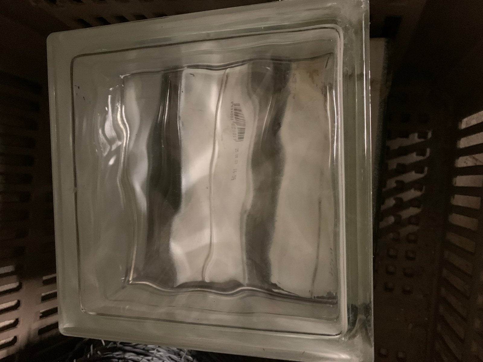 4 Ongebruikte glas-blok-tegels 10x10x8 cm, Doe-het-zelf en Verbouw, Overige materialen, Overige typen, Nieuw, Minder dan 20 cm