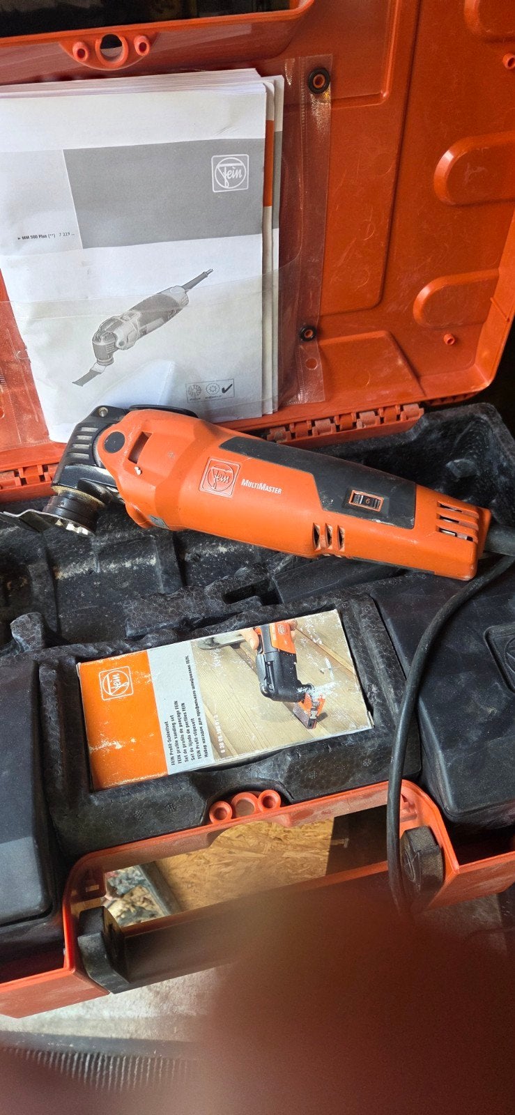 Fein Multimaster FMM 350 Q Multitool met accessoires, Doe-het-zelf en Verbouw, Ophalen of Verzenden
