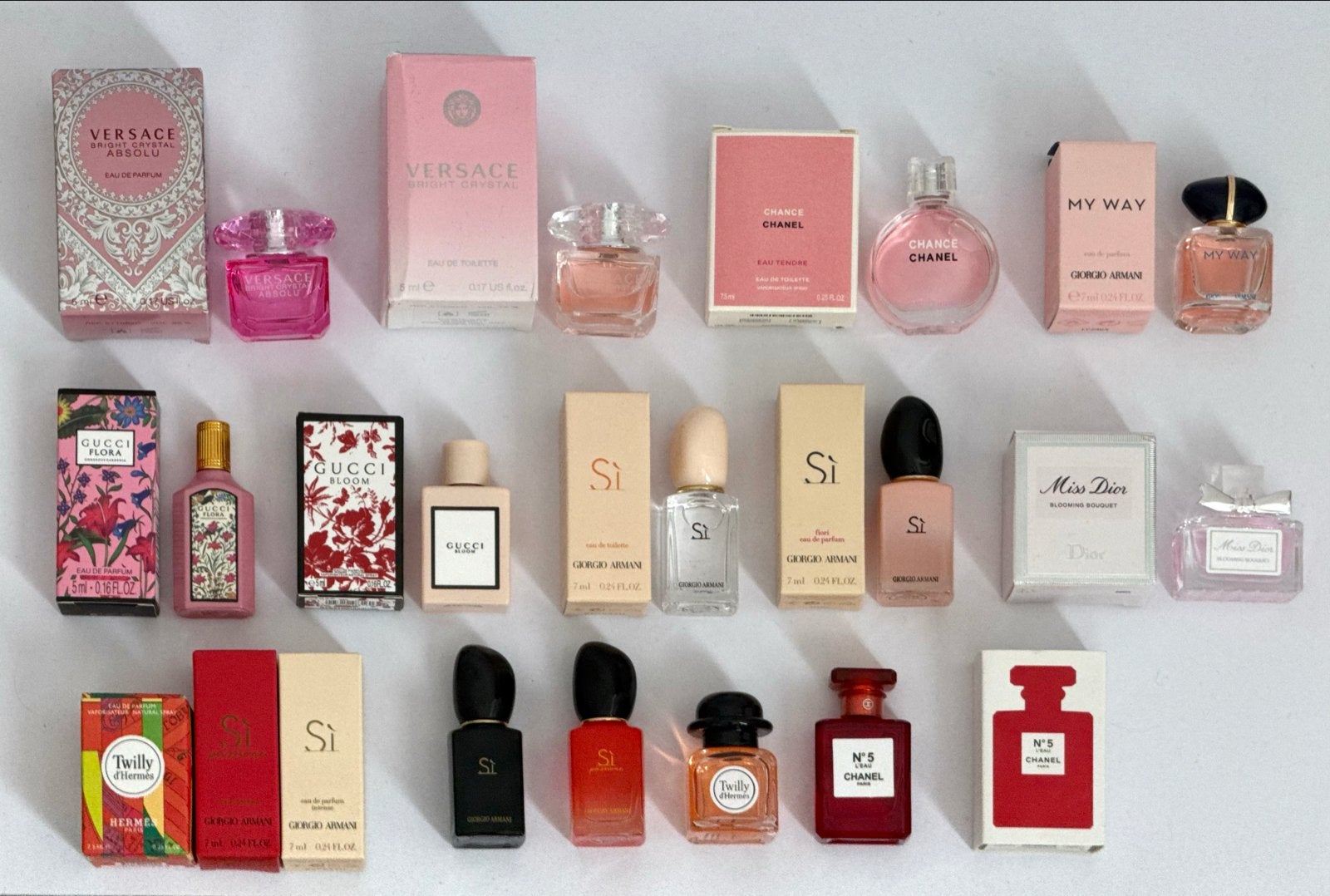 Miniatuur parfumflesjes Mini Parfums Dior Chanel, Ophalen of Verzenden, Nieuw