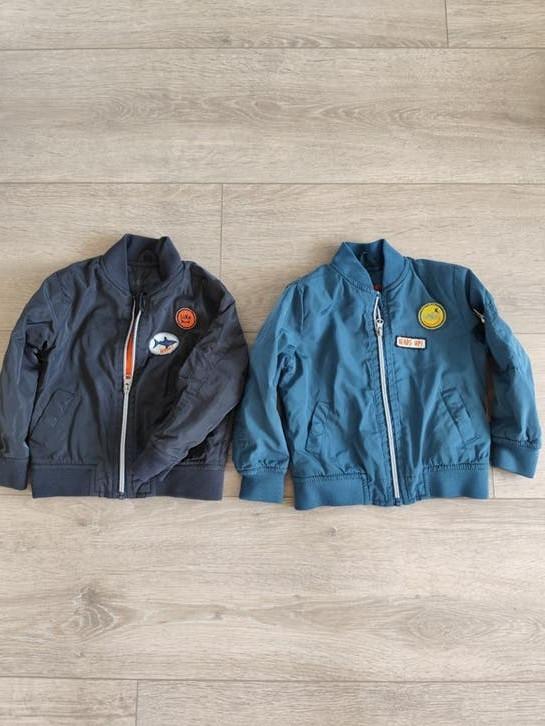 2 Hema bomberjacks voor jongens, maat 86/92, Ophalen of Verzenden, Zo goed als nieuw, Jongetje, Nacht- of Onderkleding