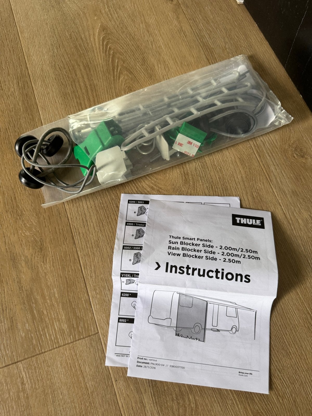 Thule View Blocker G2 Zijwand 2.50m, Ophalen, Nieuw