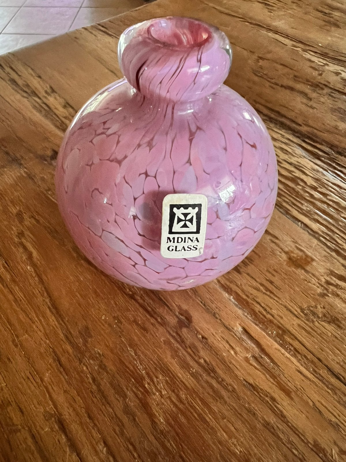 Klein glazen vaasje (MDINA Glass), Ophalen of Verzenden