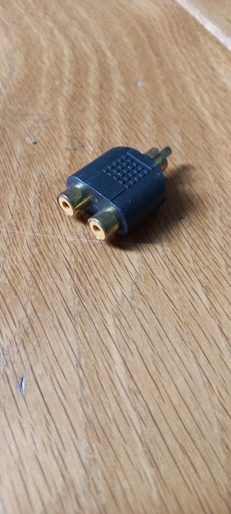 Tulp verloop - Splitter, Ophalen of Verzenden, Nieuw, Minder dan 2 meter, Luidsprekerkabel