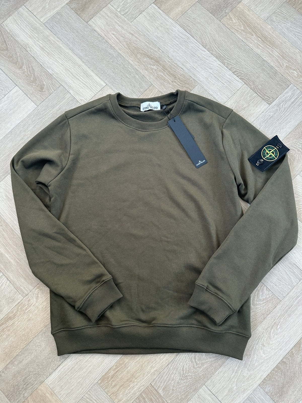 Stone Island Sweater - Nieuw met labels, Ophalen of Verzenden, Nieuw, Maat 48/50 (M), Groen
