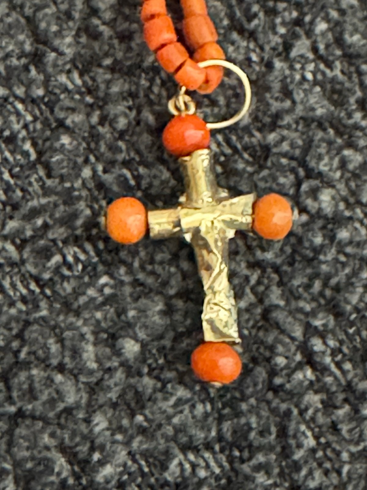 Antieke bloedkoralen set van ketting en armbanden, Ophalen of Verzenden, Overige materialen, Armband
