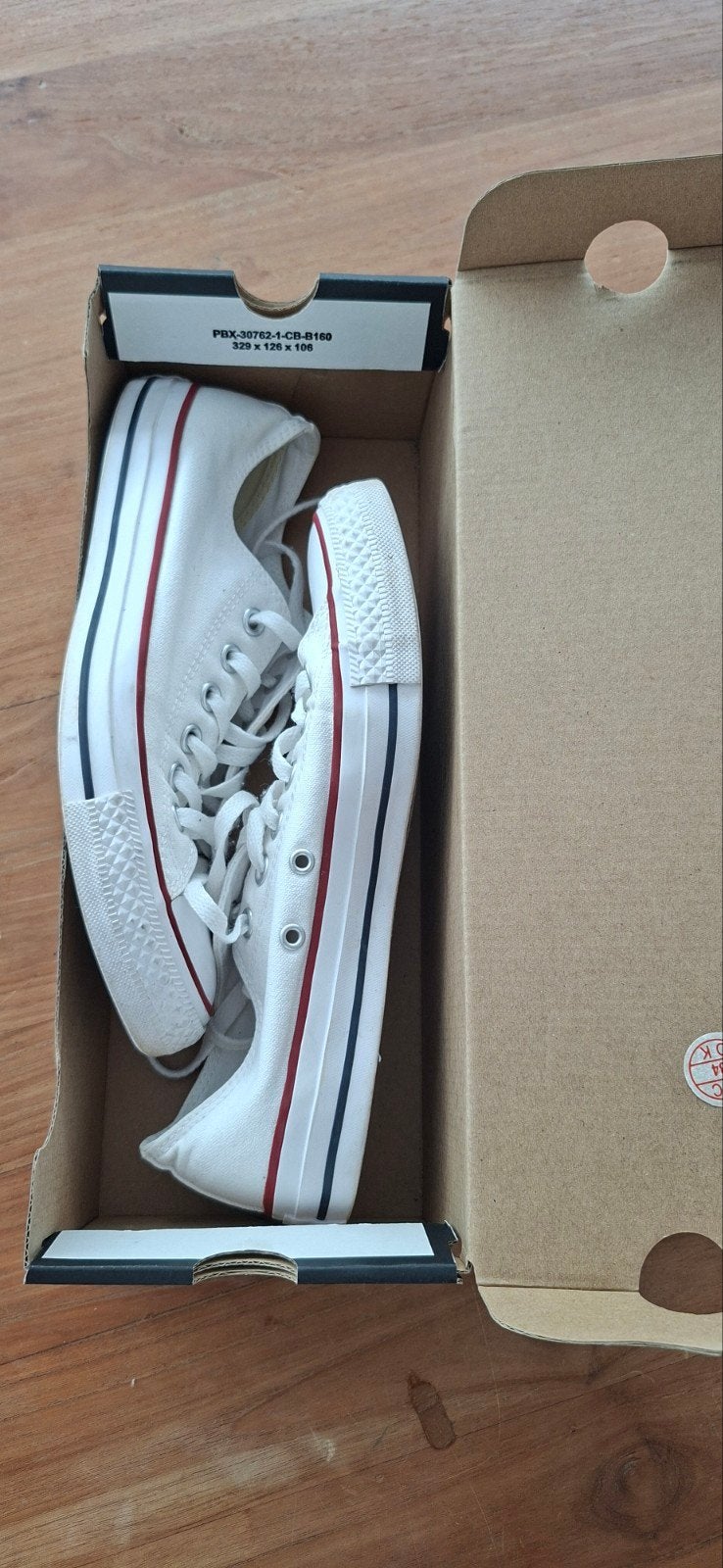 All stars gympen, Ophalen of Verzenden, Zo goed als nieuw, Wit, Sneakers of Gympen