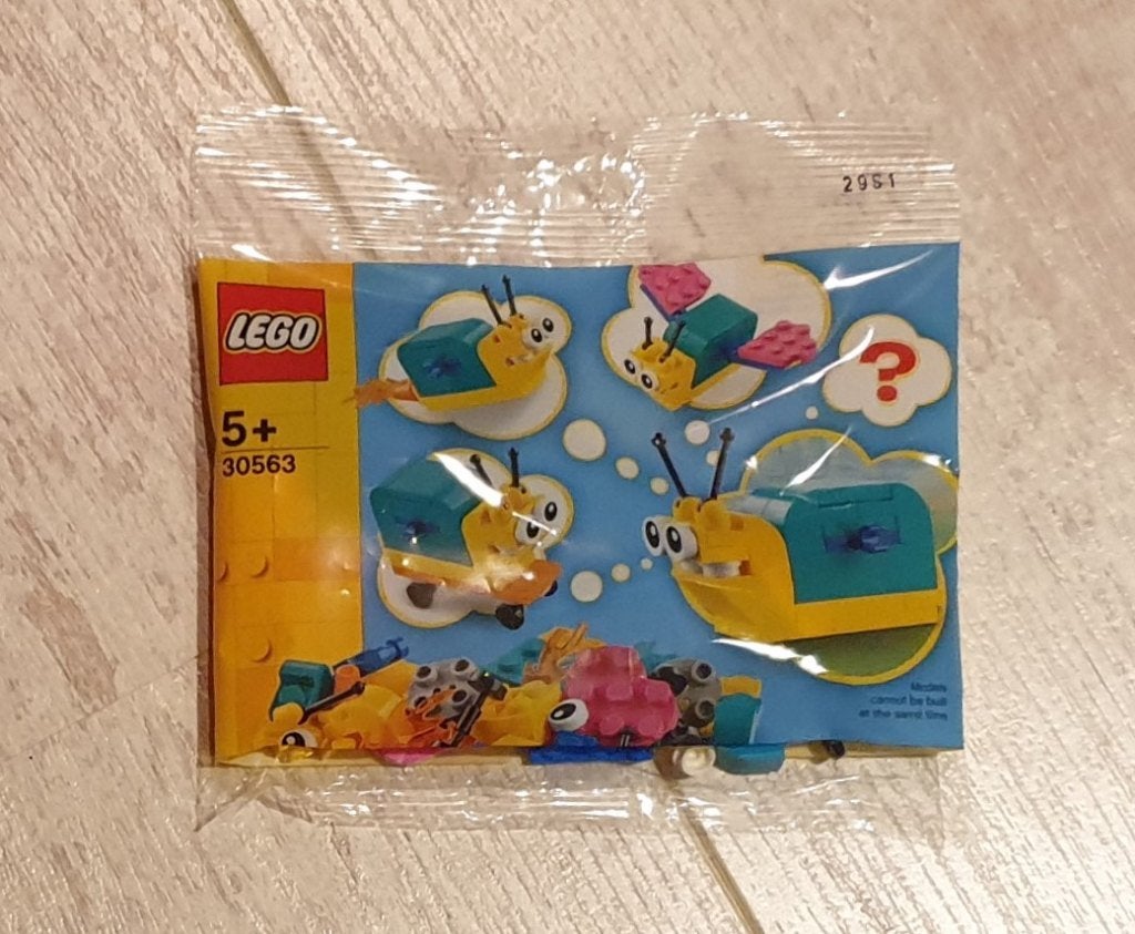 Lego 30563 polybag met slak, Kinderen en Baby's, Speelgoed | Duplo en Lego, Lego, Nieuw, Ophalen of Verzenden, Complete set