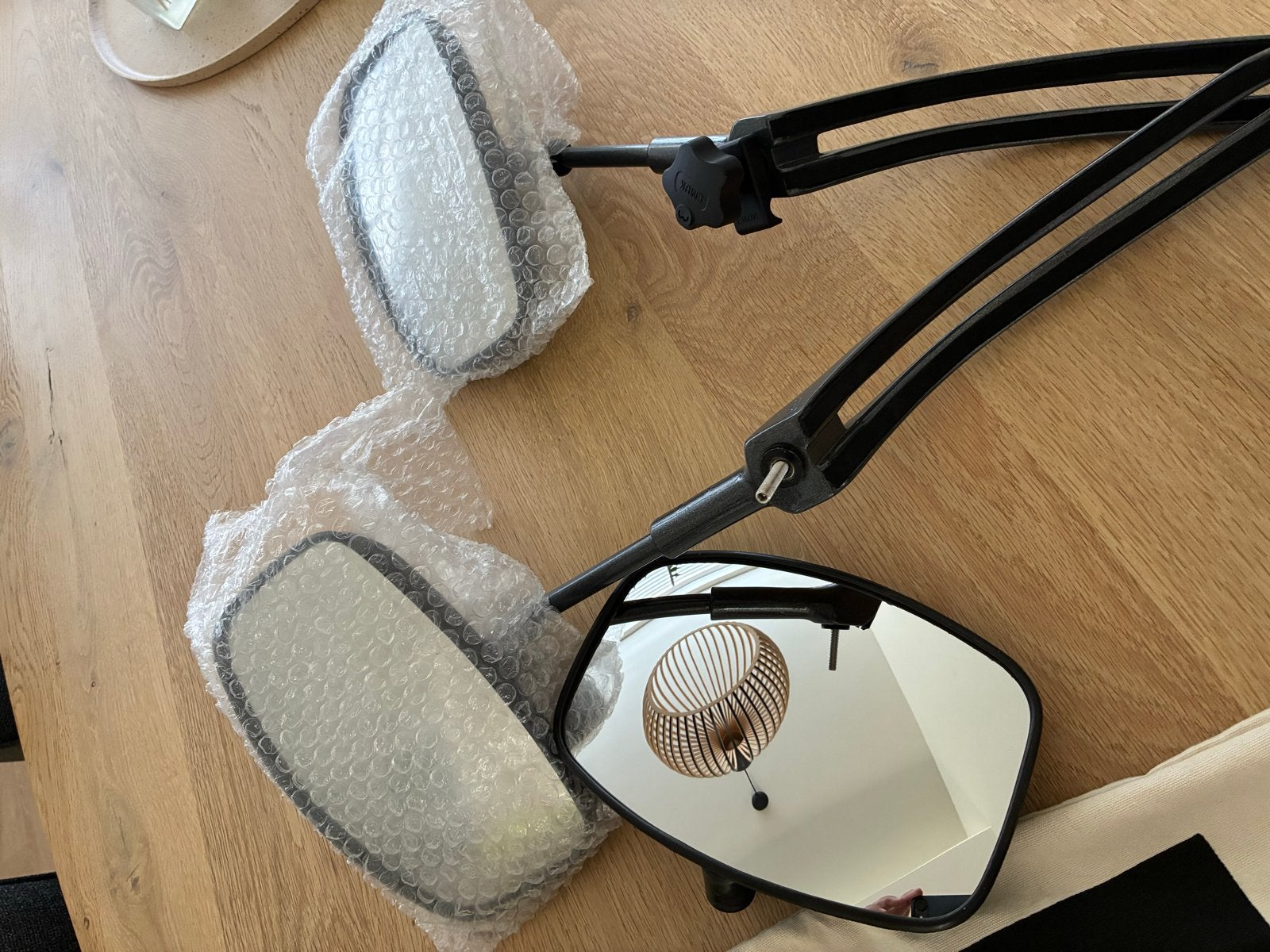 Nieuwe Emuk caravan spiegels met diefstalbeveiliging, Ophalen, Nieuw