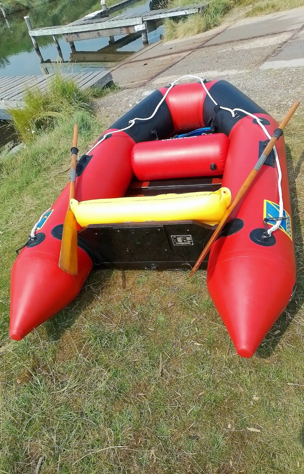 Zodiac rubberbootje, Watersport en Boten, Kano's, Ophalen, Overige typen, Twee personen, Gebruikt