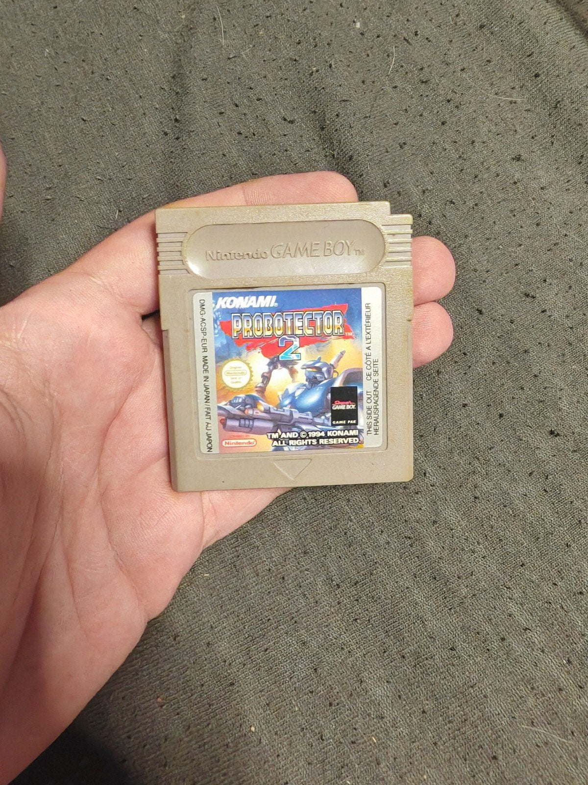 Probotector 2 Game Boy (Gameboy) spel, Ophalen, Gebruikt, Shooter, 1 speler