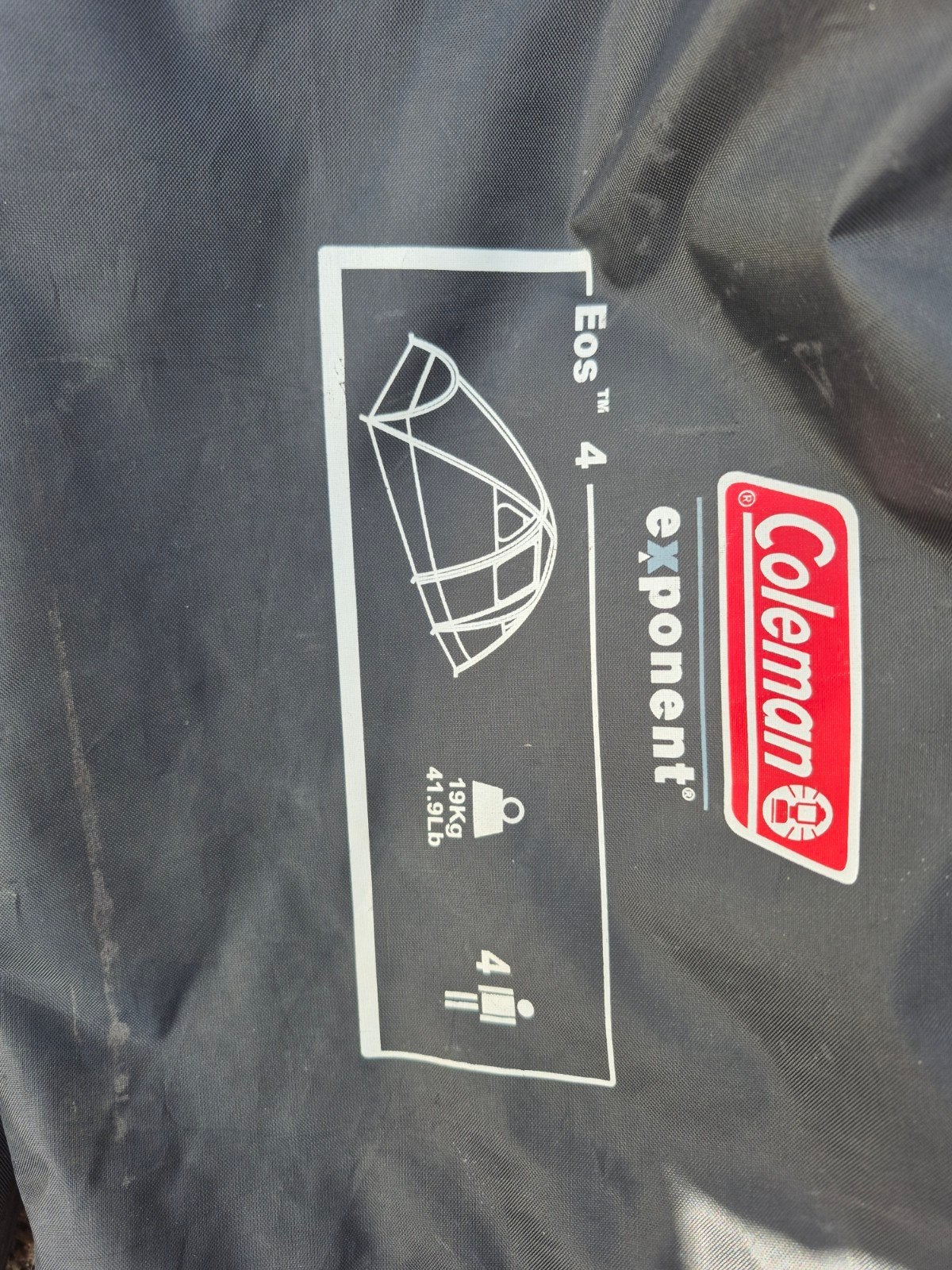 coleman tent 4 persoons, Caravans en Kamperen, Tenten, Ophalen of Verzenden, Gebruikt, Tot en met 4