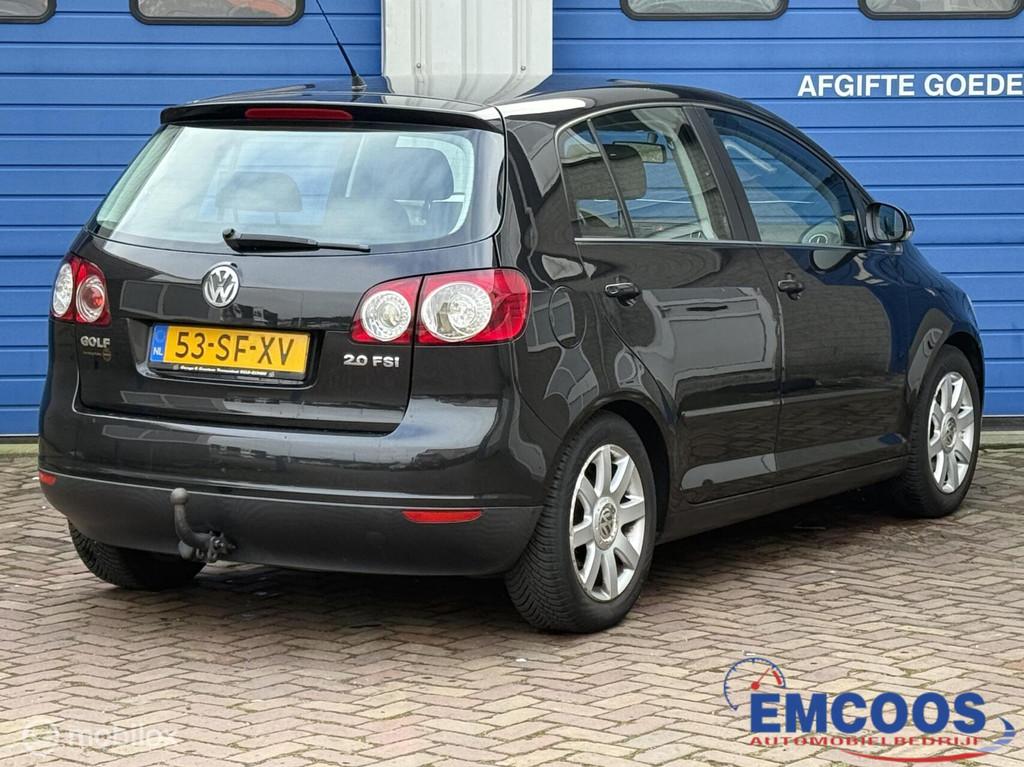 Volkswagen Golf Plus 2.0 FSI Sportline * Airco * Automaat *, 730 kg, Gebruikt, 4 cilinders, Zwart
