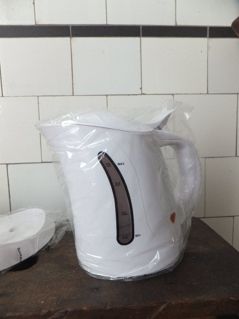 vintage waterkoker apart space age model 850W camping nieuw, 1 tot 2 liter, Ophalen, Nieuw