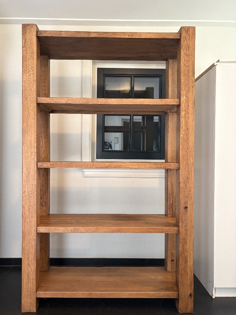 Kast eikenhout, Huis en Inrichting, Ophalen, Met plank(en), Gebruikt, 100 tot 150 cm