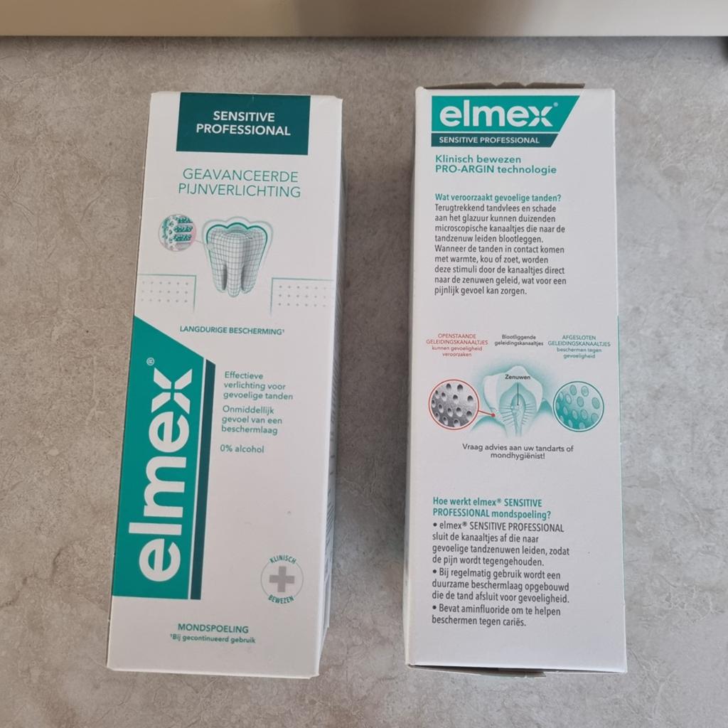 Elmex sensitive proffesional 400 ml (spoel), Ophalen of Verzenden, Ketting