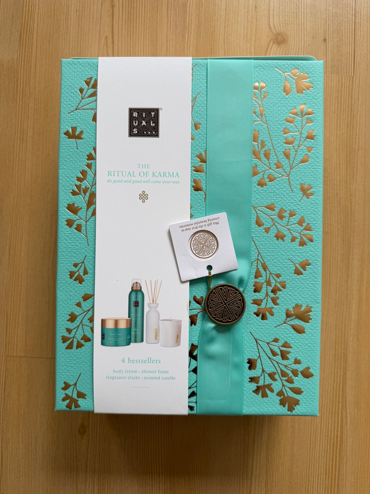Rituals The Ritual of Karma Geschenkset - 4 Bestsellers, Sieraden, Tassen en Uiterlijk, Ophalen of Verzenden, Nieuw, Bad & Douche
