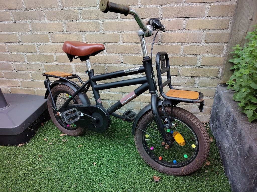 Kinderfiets 14 inch, Ophalen, Gebruikt, Minder dan 16 inch