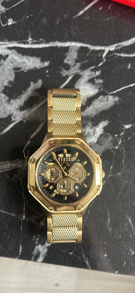 Versus versace horloge, Ophalen, Zo goed als nieuw, Staal, Overige merken
