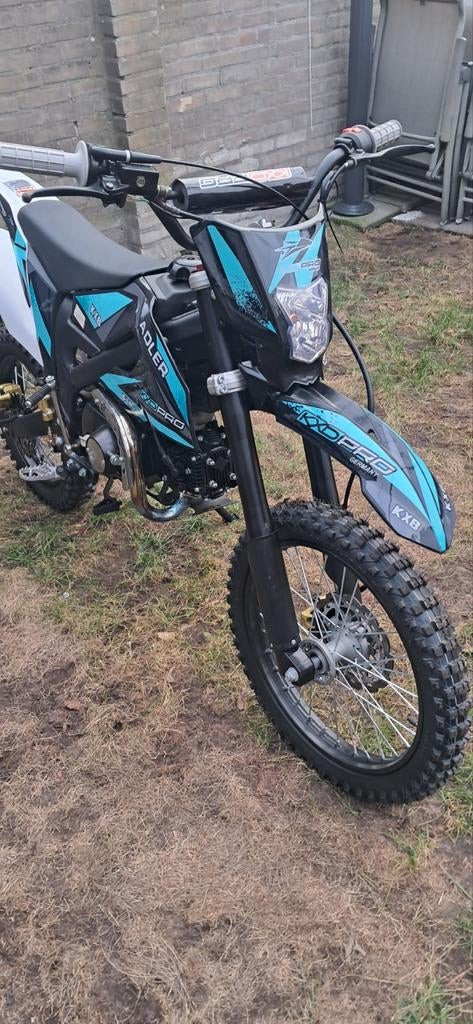 Dirtbike Crossmotor 140 cc, Zo goed als nieuw, 4 versnellingen, Ophalen, 140 cc
