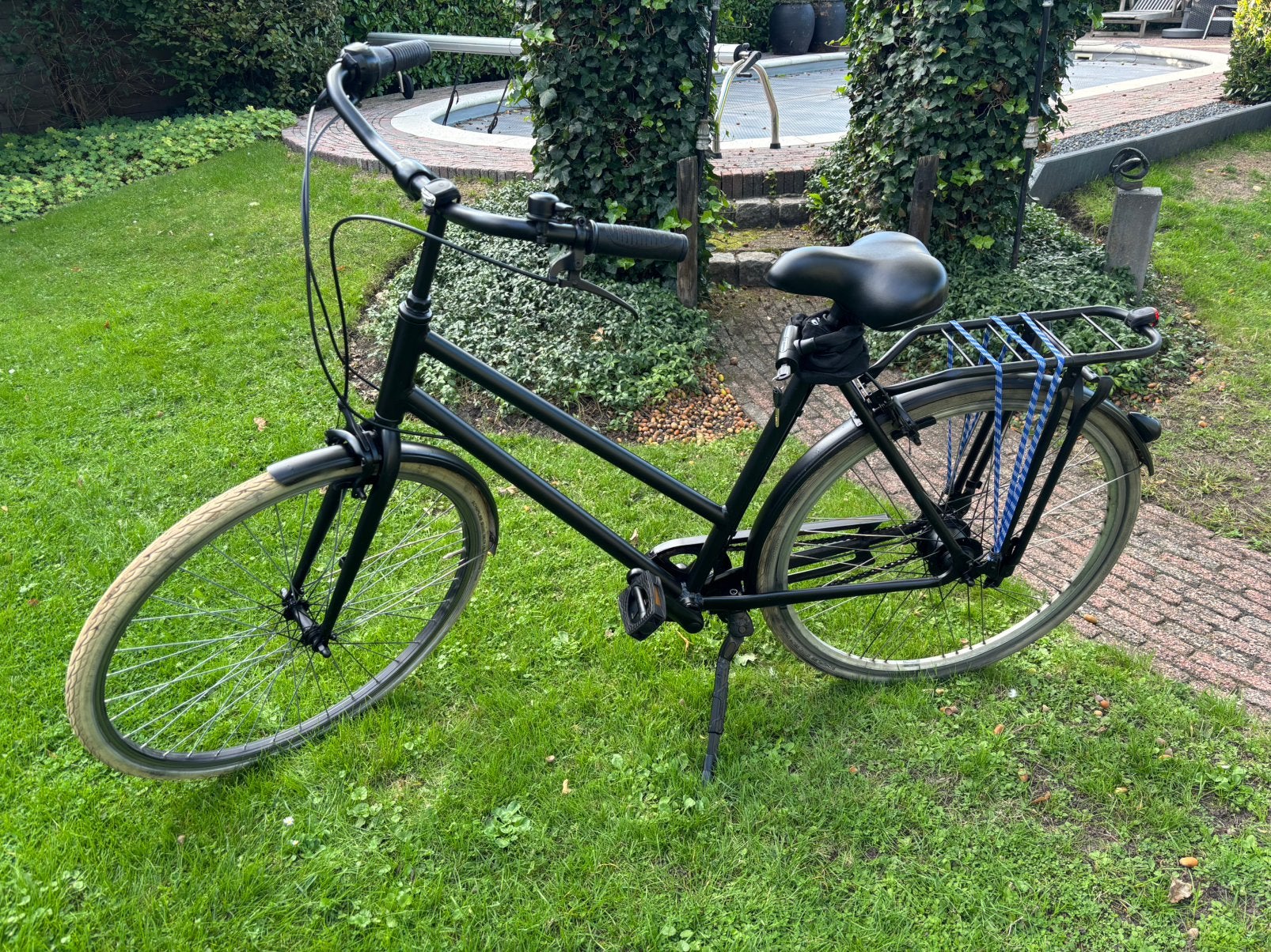 Damesfiets omafiets met slot en licht, Ophalen, Zo goed als nieuw, Overige merken, Versnellingen