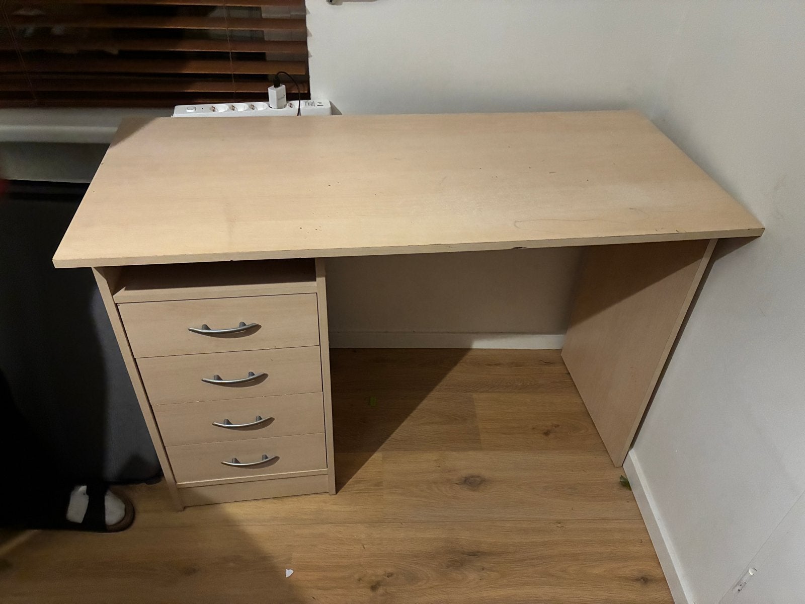 Kinderbureau met lades, Gebruikt, 110 cm, 48 cm, Met lades