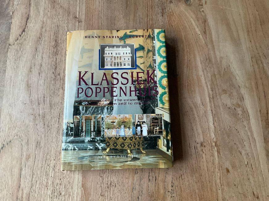 klassiek poppenhuis in miniatuur maken 19e eeuws, Verzamelen, Poppenhuizen en Toebehoren, Zo goed als nieuw, Poppenhuis, Ophalen of Verzenden