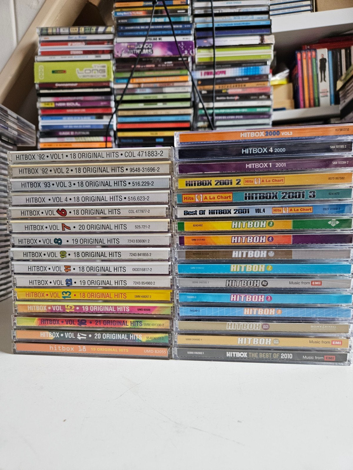 31 Hitbox CD's in zeer goede staat, Ophalen of Verzenden, Zo goed als nieuw, Pop, Verzamelalbum