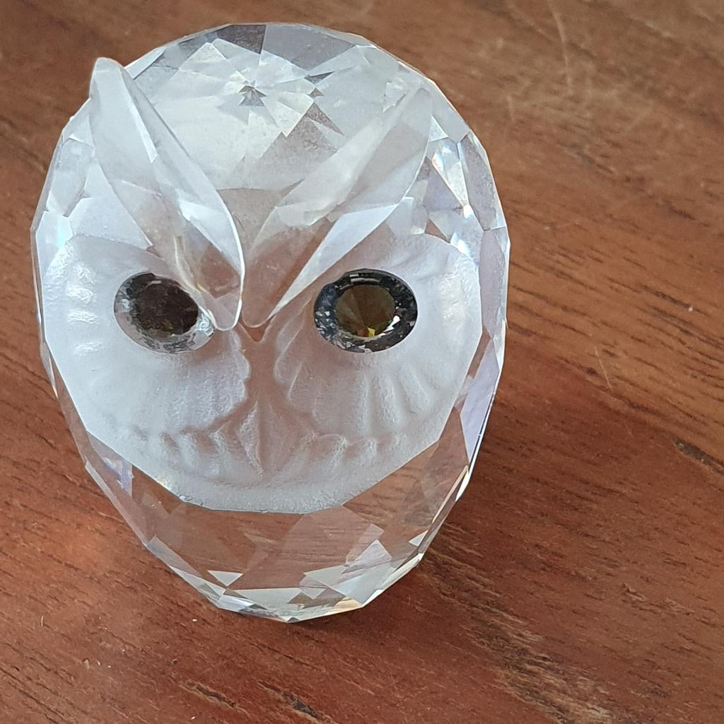 Swarovski grote uil, Verzamelen, Swarovski, Ophalen, Zo goed als nieuw, Figuurtje